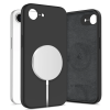 Tech-Protect silicone magsafe iphone 16e / 17e fekete szilikon tok