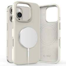 Tech-Protect Silicone Pure MagSafe tok iPhone 16 Pro Max, bézs tok és táska