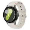 Tech-Protect Silicone Sport szíj Samsung Galaxy Watch 4 / 5 / 5 Pro / 6 / 7 / FE, starlight