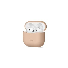 Tech-Protect Silicone tok Apple AirPods 4, barna fülhallgató, fejhallgató tok