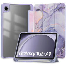 Tech-Protect SmartCase Pen Hybrid Samsung Galaxy Tab A9 8.7 X110 / X115 Violet Marble tablet kellék