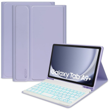 Tech-Protect SmartCase Pen + Keyboard Samsung Galaxy Tab A9+ Plus X210 / X215 / X216 Violet tablet kellék