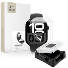 Tech-Protect Supreme Set ochranná fólia na Apple Watch 10 46mm okosóra kellék