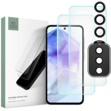 Tech-Protect Supreme Set üvegfólia Samsung Galaxy A55 5G mobiltelefon kellék