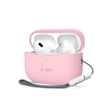 Tech-Protect szilikon tok AirPods Pro 1/2 fülhallgatóhoz - pink fülhallgató, fejhallgató tok