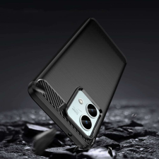 Tech-Protect Tpucarbon Motorola Moto G84 5G fekete - telefontok tok és táska