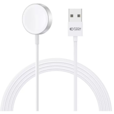 Tech-Protect UltraBoost Apple Watch töltő USB-A csatlakozóval fehér okosóra kellék