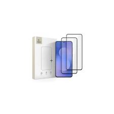 Tech-Protect Üvegfólia Samsung Galaxy S25 FE - fekete tokbarát Slim 3D üvegfólia mobiltelefon kellék