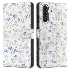 Tech-Protect Wallet könyv tok Samsung Galaxy A56 5G, spring flowers tok és táska