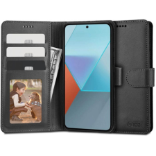 Tech-Protect Wallet könyv tok Xiaomi Redmi Note 13 4G, fekete tok és táska