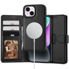 Tech-Protect Wallet MagSafe Apple iPhone 15 Black tok és táska