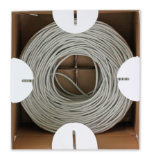 Techly 025664 Cat6 F/UTP (FTP) Patch kábel 305m - Szürke (025664) kábel és adapter