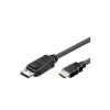 Techly 2m DisplayPort/HDMI Fekete (ICOC-DSP-H-020)