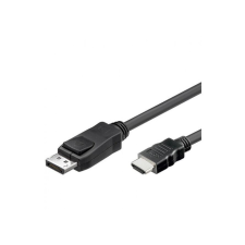 Techly 2m DisplayPort/HDMI Fekete (ICOC-DSP-H-020) kábel és adapter