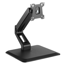 Techly 361223 17"-32" Érintő képernyős TV/Monitor asztali tartó Fekete (361223) tv állvány és fali konzol