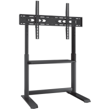 Techly ICA-TR130BK TV tartókeret 2,18 M (86") Fekete (TLY_620898) tv állvány és fali konzol