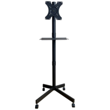 Techly ICA-TR201 TV tartókeret 152,4 cm (60") Fekete (ICA-TR201) tv állvány és fali konzol