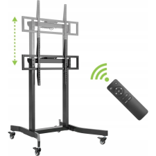 Techly ICA-TR68M TV tartókeret 2,54 M (100") Fekete (366990) tv állvány és fali konzol