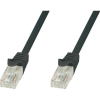 Techly ICOC CCA5U-015-BKT hálózati kábel Fekete 1,5 M Cat5e U/UTP (UTP) (307933)