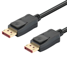 Techly ICOC DSP-A14-030NT DisplayPort - DisplayPort kábel 3m - Fekete kábel és adapter