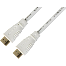 Techly ICOC HDMI-4-005NWT HDMI kábel 0,5 M HDMI A-típus (Standard) Fehér (ICOC-HDMI-4-005NWT) kábel és adapter