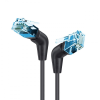Techly ICOC U6A-TPE36-020B hálózati kábel Fekete 2 M Cat6a U/UTP (UTP) (ICOC U6A-TPE36-020B)