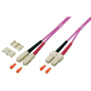 Techly ILWL D5-B-010/OM4 InfiniBand és száloptikai kábel 1 M SC Fukszia (TLY_027989)