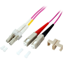 Techly SC-LC M-M 3m InfiniBand és száloptikai kábel Fukszia (TLY_304062) kábel és adapter