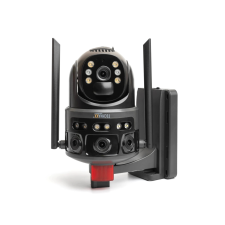 Technaxx TX-329 3MP + 3MP IP kamera 4mm 4G + szolár panel fekete megfigyelő kamera