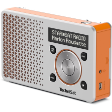 Technisat DigitRadio 1 Rádió - Ezüst/Narancs (0003/4997) rádió