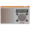 Technisat TechniSat DigitRadio 1 Hordozható Digitális Narancssárga, Ezüst