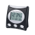 Technoline rádióvezérlésű, digitális ébresztő óra, hőmérséklet kijelzővel, fekete, (Wt221)