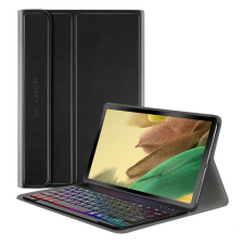 TECHSUIT Billentyűzet tok Samsung Galaxy Tab A7 Lite telefonhoz - Techsuit CozyTab tok - fekete tablet tok