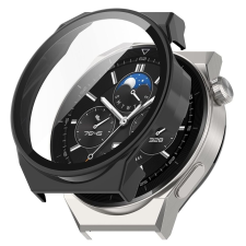 TECHSUIT Huawei Watch 3 Pro tok + fólia - Techsuit Defense360 Pro - fekete okosóra kellék