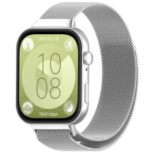 TECHSUIT Huawei Watch Fit 3 szíj - Techsuit óraszíj (W009) - ezüst okosóra kellék