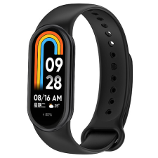TECHSUIT - Óraszíj (W014) - Xiaomi Smart Band 8/8 NFC - Fekete (KF2313738) okosóra kellék
