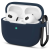 TECHSUIT - szilikon tok - Apple AirPods 3-hoz, sima ultravékony anyag - sötétkék