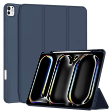 TECHSUIT Tok iPad Pro 13 (2024) készülékhez – Techsuit Flex Trifold – sötétkék tablet tok