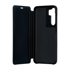 TectoShield Fold Mirror View könyvtok Samsung Galaxy S22 Plus - fekete tok és táska