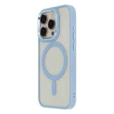 TectoShield Satin Elegant MagSafe-kompatibilis tok iPhone 15 - kék tok és táska