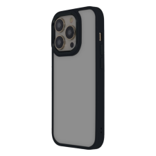 TectoShield Satin Elegant Matt tok iPhone 15 Plus - fekete tok és táska