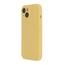 TectoShield Soft Touch MagSafe-kompatibilis tok iPhone 15 Plus - pasztel sárga tok és táska