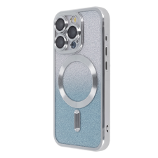 TectoShield SparkleFlex MagSafe-kompatibilis tok iPhone 15 Plus - kék-ezüst színű tok és táska