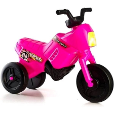 Teddies Enduro Yupee, kis méretű,lábbal hajható jármű, rózsaszín tricikli