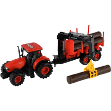 Teddies Traktor Zetor s vlekem a nákladním ramenem na setrvačník makett