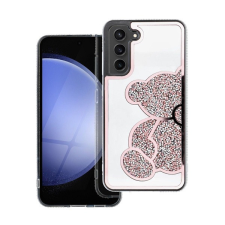 Teddy Bear Samsung Galaxy A53 csillogó köves tok, rózsaszín tok és táska