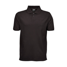 Tee Jays Férfi galléros póló rövid ujjú Tee Jays Heavy Polo Piqué - XL, Fekete