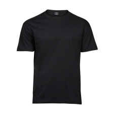 Tee Jays Férfi rövid ujjú póló Tee Jays Sof Tee -L, Fekete férfi póló