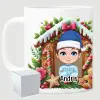 TeeInBlue Egyedi karakteres karácsonyi bögre fiúknak Bögre / FEHÉR / FEHÉR DOBOZ