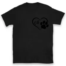 TeeInBlue Egyedi póló állatbarátoknak Póló / fekete / 2XL ajándéktárgy